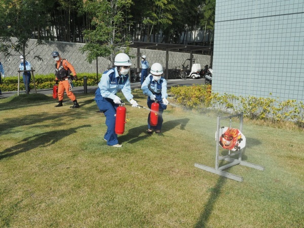20221110消防訓練の様子