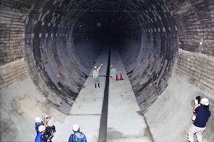 （写真）いろは呑龍トンネル（同年6月1日供用開始）1