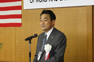 （写真）久嶋市長の挨拶
