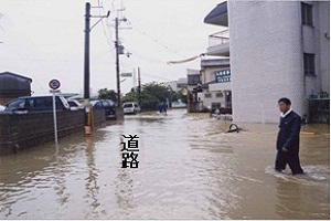 （写真）寺戸町永田(平成11年6月)