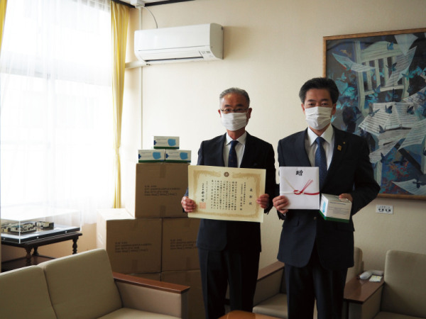 日東薬品工業株式会社善行表彰式
