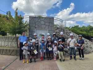 雨水幹線「石田川1号幹線」見学会 Aチーム
