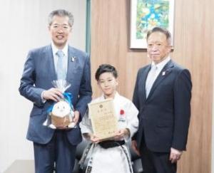 向日市スポーツ栄誉賞表彰式