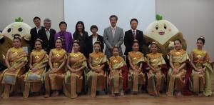 タイ王国青少年芸術団の表敬訪問