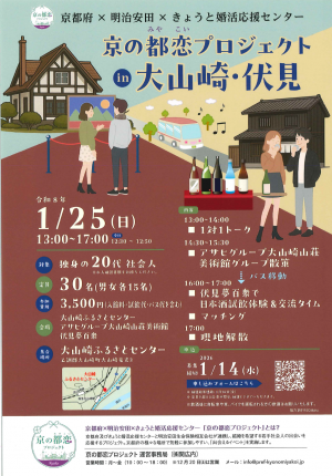 京の都恋プロジェクトin大山崎・伏見