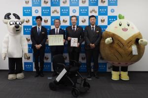 京都ダイハツ販売株式会社 感謝状贈呈式