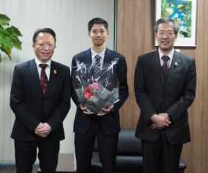 京都府民総合体育大会陸上競技一般男子3000メートル優勝報告