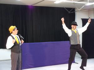パーカーズさんのパントマイム