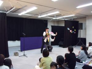 パーカーズさんの壁のパントマイム