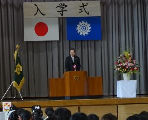 向日市立第６向陽小学校入学式