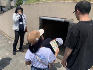 物集女車塚古墳石室入口